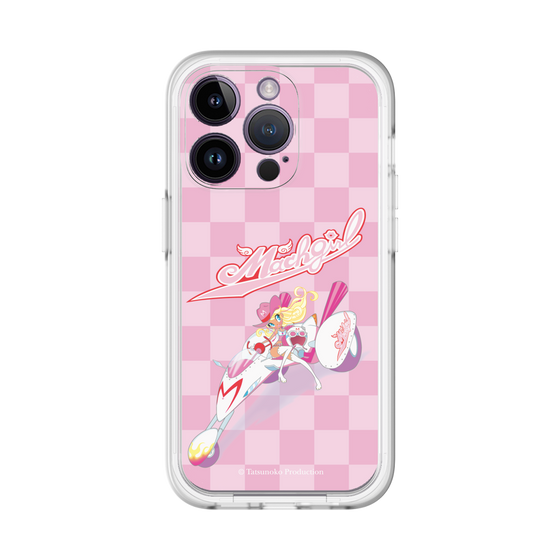 スリムプロテクションプレミアムケース［ マッハガール - チェック ］