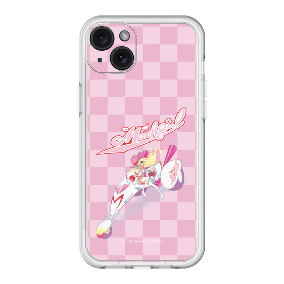 スリムプロテクションプレミアムケース［ マッハガール - チェック ］