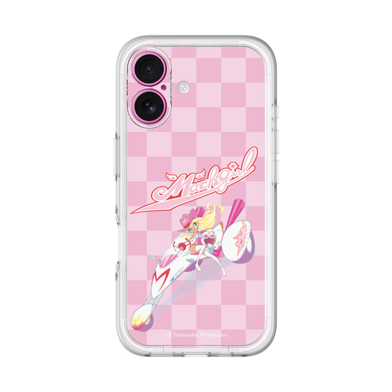スリムプロテクションプレミアムケース［ マッハガール - チェック ］