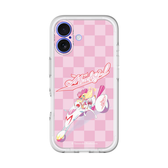 スリムプロテクションプレミアムケース［ マッハガール - チェック ］