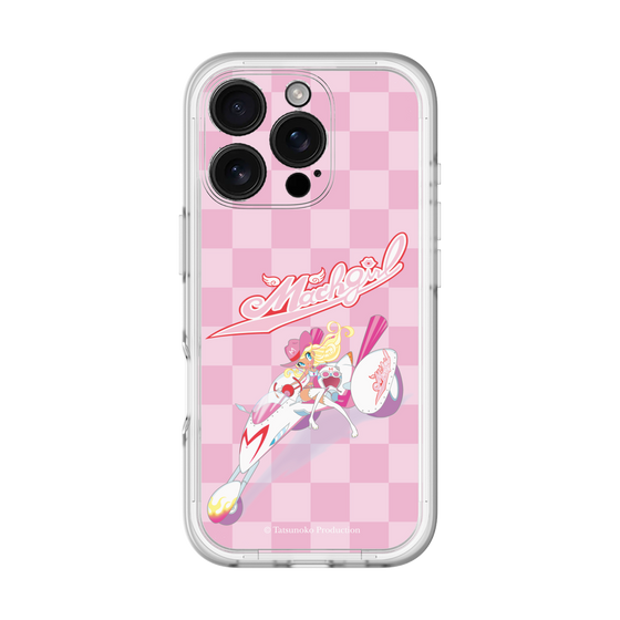 スリムプロテクションプレミアムケース［ マッハガール - チェック ］