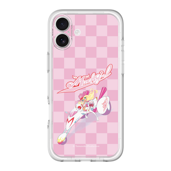 スリムプロテクションプレミアムケース［ マッハガール - チェック ］