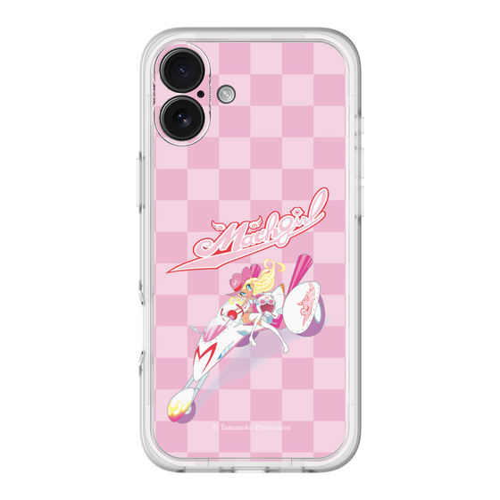 スリムプロテクションプレミアムケース［ マッハガール - チェック ］
