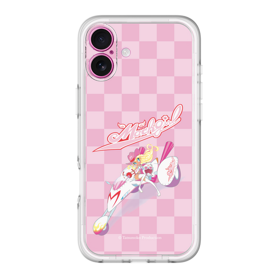 スリムプロテクションプレミアムケース［ マッハガール - チェック ］