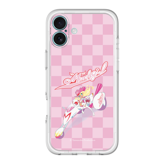 スリムプロテクションプレミアムケース［ マッハガール - チェック ］