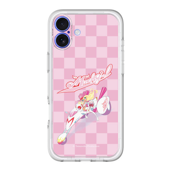 スリムプロテクションプレミアムケース［ マッハガール - チェック ］