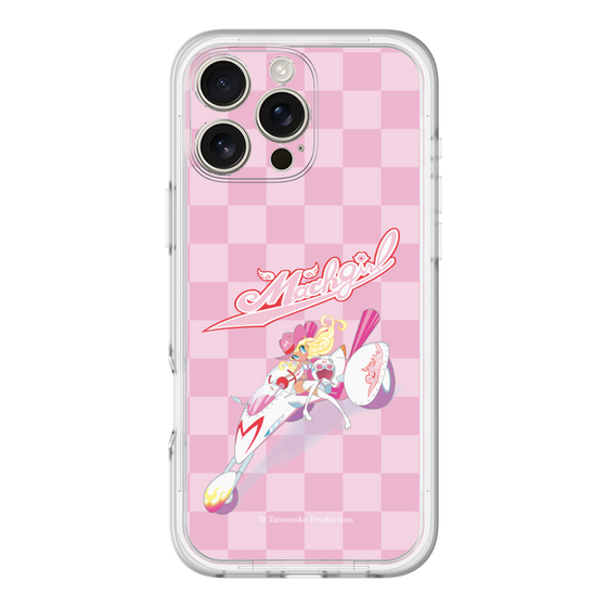 スリムプロテクションプレミアムケース［ マッハガール - チェック ］