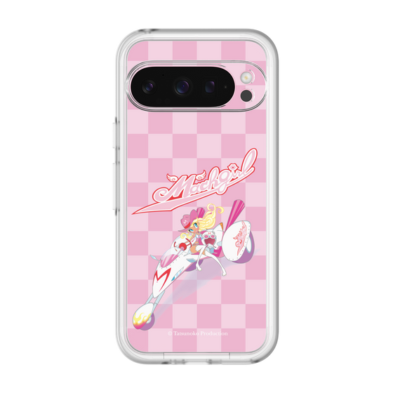 スリムプロテクションプレミアムケース［ マッハガール - チェック ］