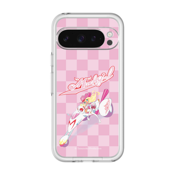 スリムプロテクションプレミアムケース［ マッハガール - チェック ］