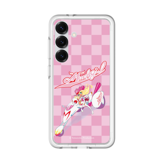 スリムプロテクションプレミアムケース［ マッハガール - チェック ］