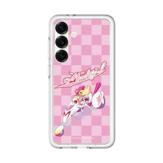 スリムプロテクションプレミアムケース［ マッハガール - チェック ］