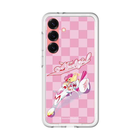 スリムプロテクションプレミアムケース［ マッハガール - チェック ］