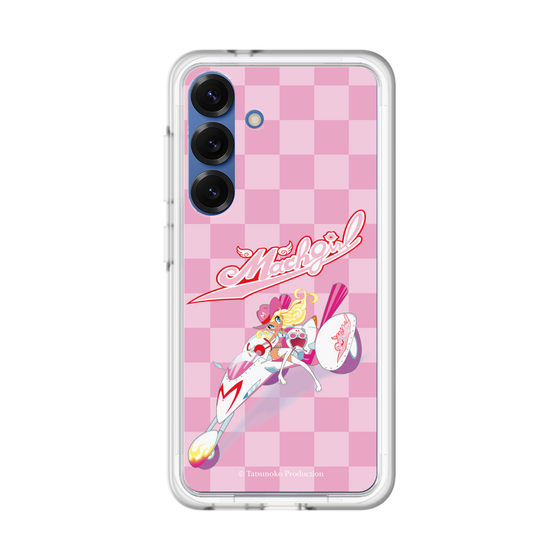 スリムプロテクションプレミアムケース［ マッハガール - チェック ］
