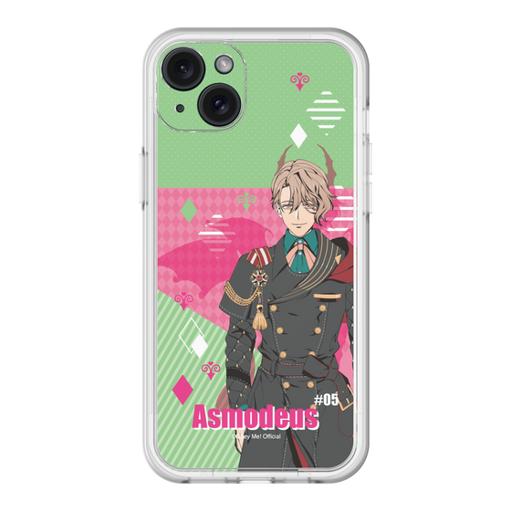 スリムプロテクションプレミアムケース［ Obey Me! - 制服 - アスモデウス ］