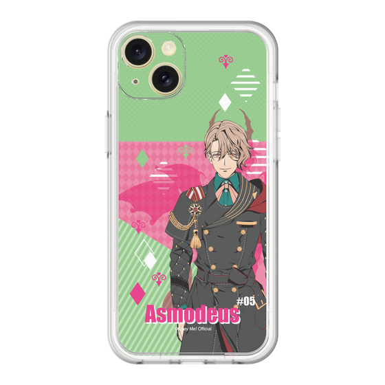 スリムプロテクションプレミアムケース［ Obey Me! - 制服 - アスモデウス ］