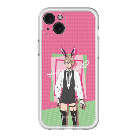 スリムプロテクションプレミアムケース［ Obey Me! - バニー衣装 - アスモデウス ］