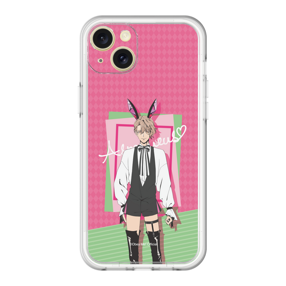 スリムプロテクションプレミアムケース［ Obey Me! - バニー衣装 - アスモデウス ］