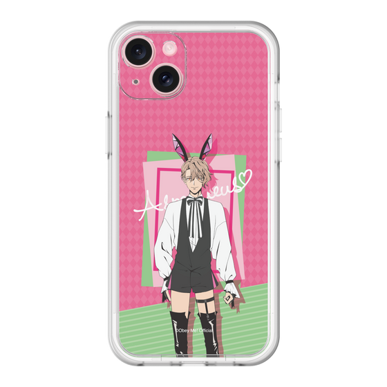 スリムプロテクションプレミアムケース［ Obey Me! - バニー衣装 - アスモデウス ］