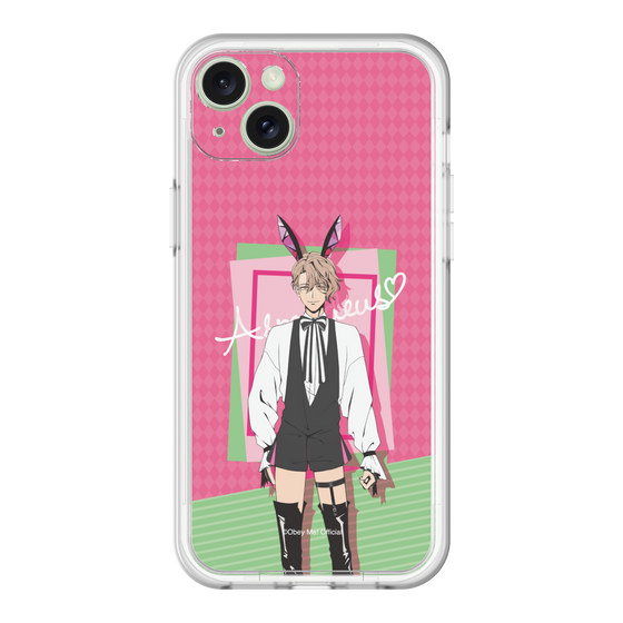 スリムプロテクションプレミアムケース［ Obey Me! - バニー衣装 - アスモデウス ］