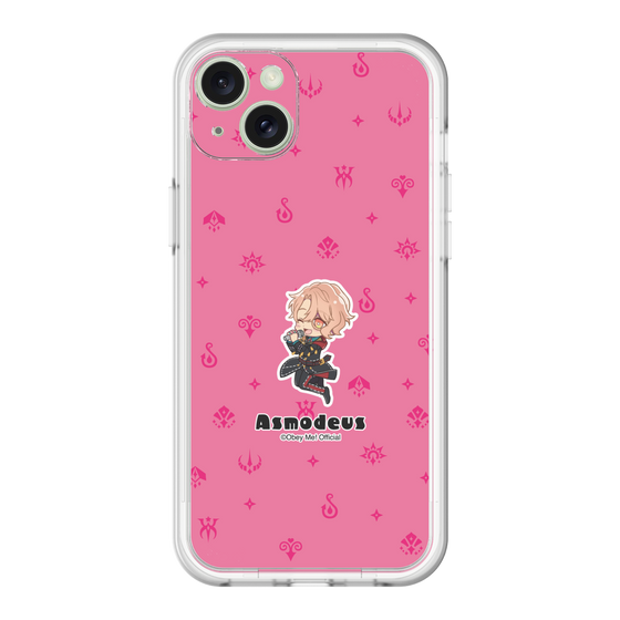 スリムプロテクションプレミアムケース［ Obey Me! Nightbringer - ちびキャラ - アスモデウス ］