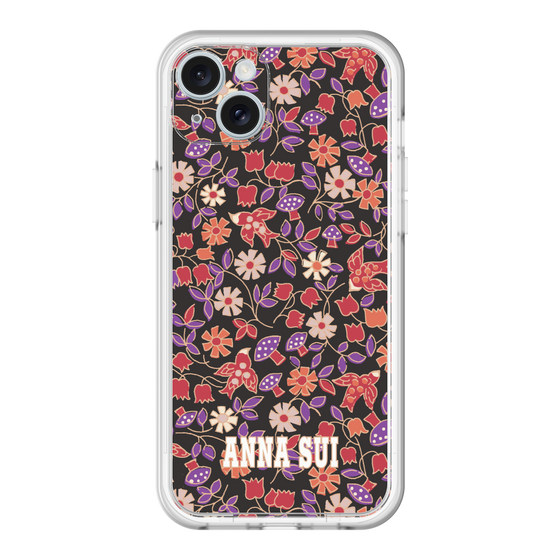 スリムプロテクションプレミアムケース［ ANNA SUI - ワイルドフラワー ］