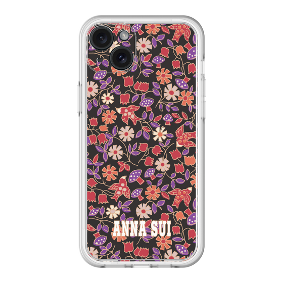 スリムプロテクションプレミアムケース［ ANNA SUI - ワイルドフラワー ］