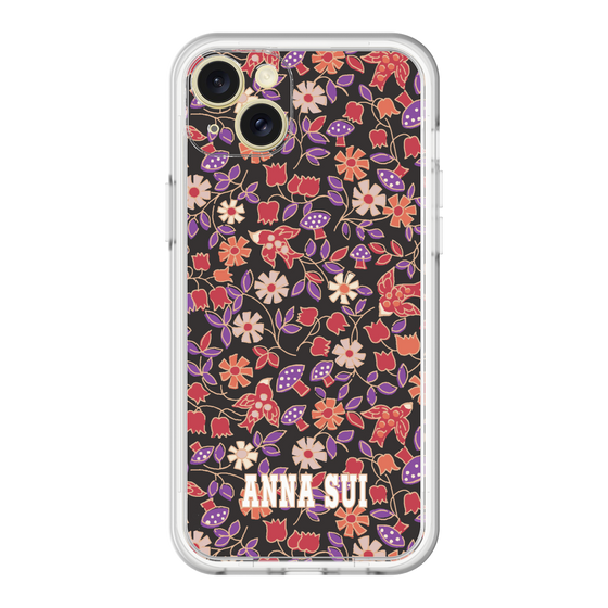 スリムプロテクションプレミアムケース［ ANNA SUI - ワイルドフラワー ］