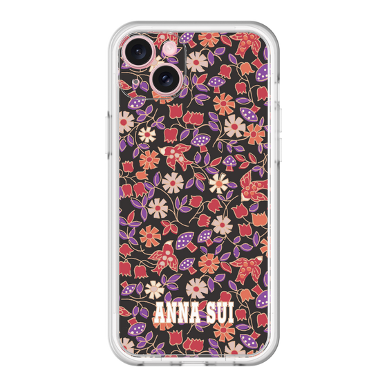 スリムプロテクションプレミアムケース［ ANNA SUI - ワイルドフラワー ］