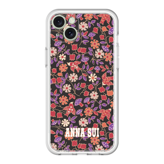 スリムプロテクションプレミアムケース［ ANNA SUI - ワイルドフラワー ］