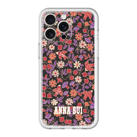 スリムプロテクションプレミアムケース［ ANNA SUI - ワイルドフラワー ］