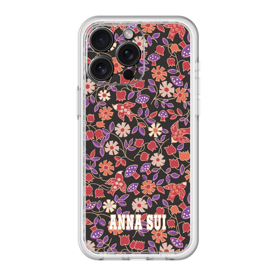 スリムプロテクションプレミアムケース［ ANNA SUI - ワイルドフラワー ］