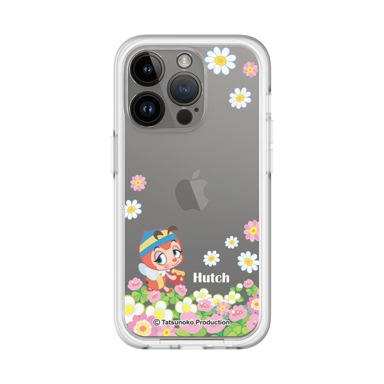 スリムプロテクションプレミアムケース［ 昆虫物語 みなしごハッチ - 花 ］