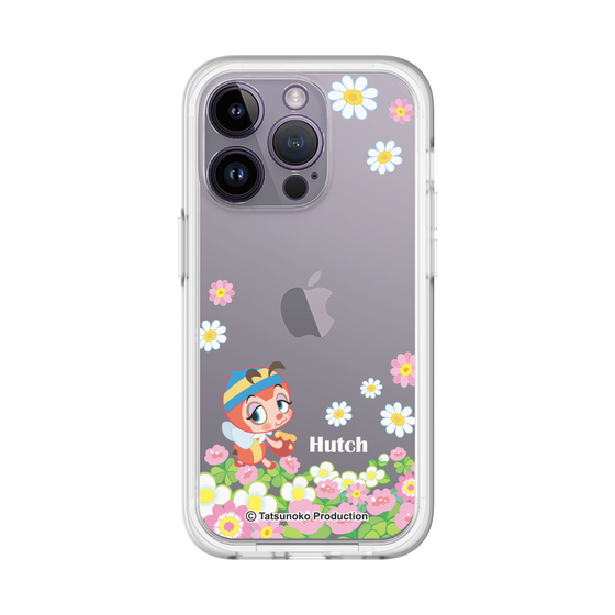 スリムプロテクションプレミアムケース［ 昆虫物語 みなしごハッチ - 花 ］