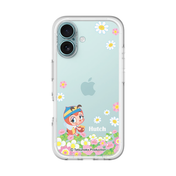 スリムプロテクションプレミアムケース［ 昆虫物語 みなしごハッチ - 花 ］