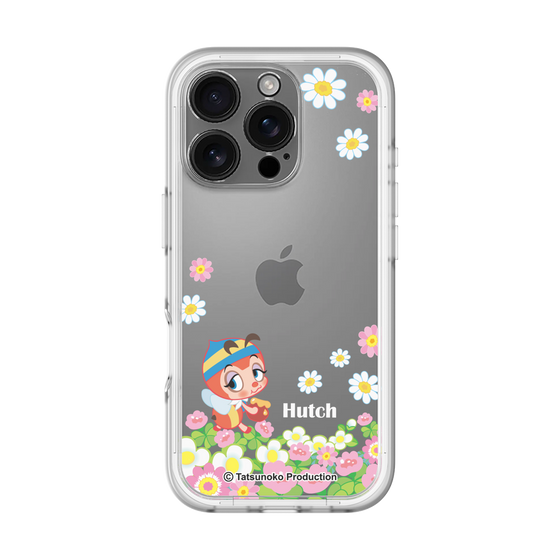 スリムプロテクションプレミアムケース［ 昆虫物語 みなしごハッチ - 花 ］