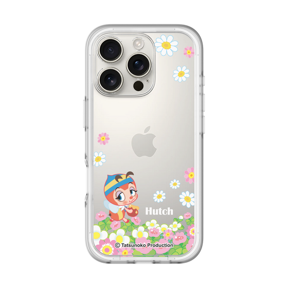 スリムプロテクションプレミアムケース［ 昆虫物語 みなしごハッチ - 花 ］