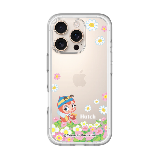 スリムプロテクションプレミアムケース［ 昆虫物語 みなしごハッチ - 花 ］