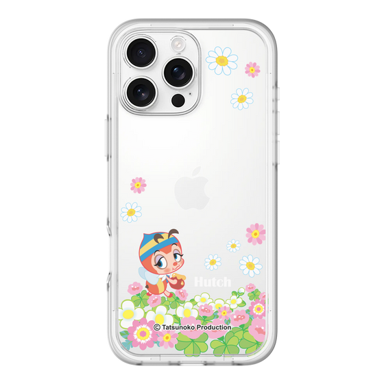 スリムプロテクションプレミアムケース［ 昆虫物語 みなしごハッチ - 花 ］