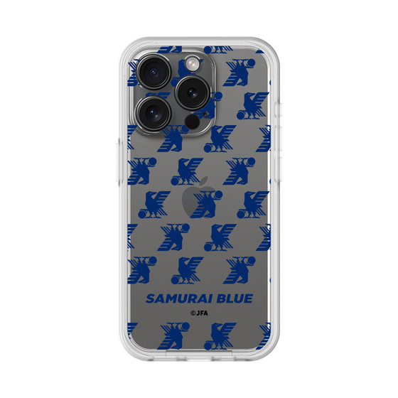 スリムプロテクションプレミアムケース［ SAMURAI BLUE - パターン ］