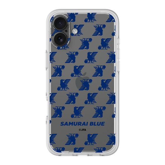 スリムプロテクションプレミアムケース［ SAMURAI BLUE - パターン ］