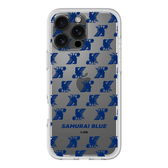 スリムプロテクションプレミアムケース［ SAMURAI BLUE - パターン ］