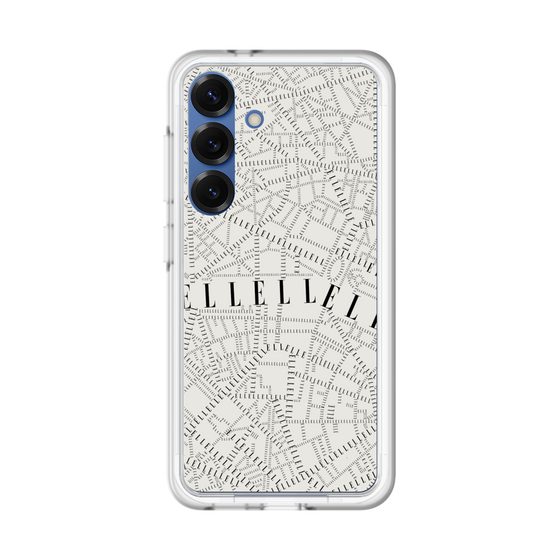 スリムプロテクションプレミアムケース［ ELLE - マップ ］