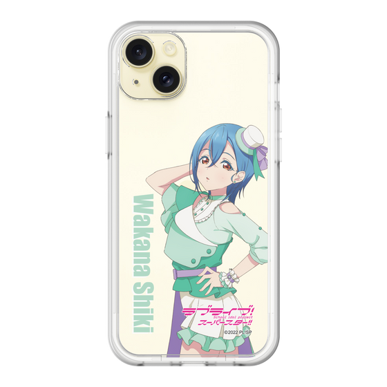 スリムプロテクションプレミアムケース［ ラブライブ！スーパースター!! - 若菜 四季 - 衣装 ］