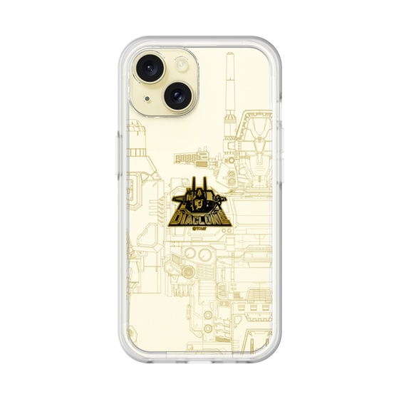 スリムプロテクションプレミアムケース［ ダイアクロン - ロボットベースGXラインアート - ハーフカット ］