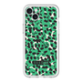 スリムプロテクションプレミアムケース［ ELLEgirl - レオパード - Green ］