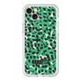 スリムプロテクションプレミアムケース［ ELLEgirl - レオパード - Green ］