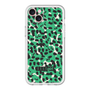 スリムプロテクションプレミアムケース［ ELLEgirl - レオパード - Green ］