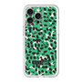 スリムプロテクションプレミアムケース［ ELLEgirl - レオパード - Green ］