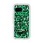 スリムプロテクションプレミアムケース［ ELLEgirl - レオパード - Green ］
