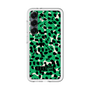 スリムプロテクションプレミアムケース［ ELLEgirl - レオパード - Green ］